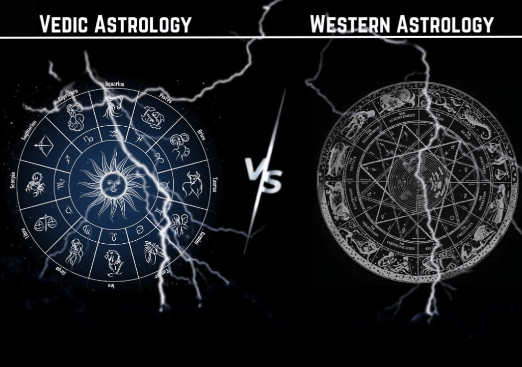 Vedic Astrology vs. Western Astrology